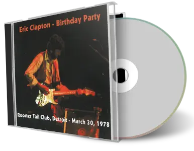 Artwork Cover of Eric Clapton 1978-03-30 CD Detroit Audience