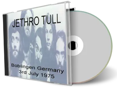 Artwork Cover of Jethro Tull 1975-07-03 CD Boblingen Audience