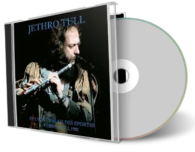 Artwork Cover of Jethro Tull 1981-02-24 CD Lyon Audience