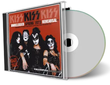 Artwork Cover of Kiss 1973-03-25 CD 23Rd Street Loft Rehearsals Audience