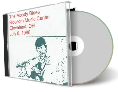 Artwork Cover of Moody Blues 1986-07-08 CD Cleveland Soundboard