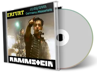 Artwork Cover of Rammstein 2005-02-01 CD Erfurt Audience