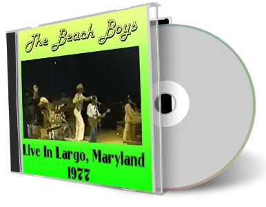 Artwork Cover of The Beach Boys 1977-01-21 CD Largo Audience