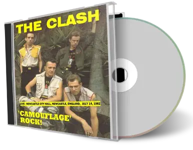 Artwork Cover of The Clash 1982-07-14 CD Newcastle Audience