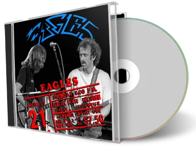 Artwork Cover of The Eagles 1975-08-21 CD Seattle Audience