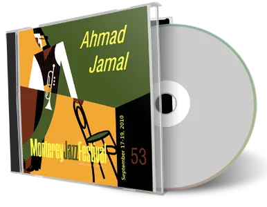 Artwork Cover of Ahmad Jamal 2010-09-19 CD Monterey Jazz Festival Soundboard