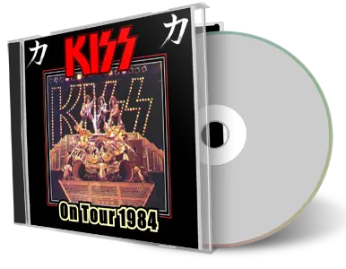 Artwork Cover of Kiss 1984-12-13 CD Dayton Audience