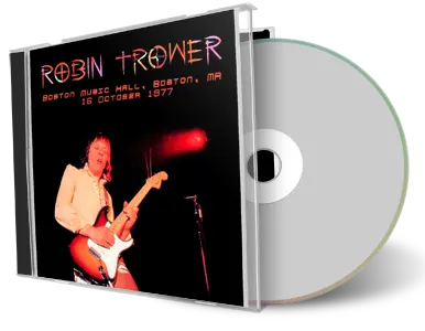 Artwork Cover of Robin Trower 1977-10-16 CD Boston Audience