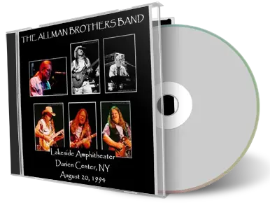 Artwork Cover of Allman Brothers Band Compilation CD Lakeside Amphitheater 1994 Soundboard