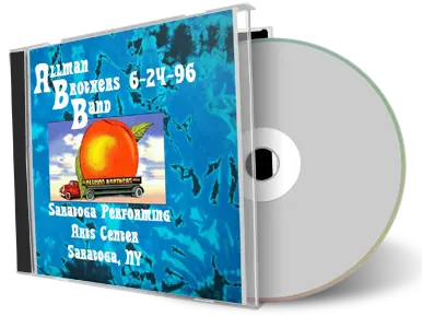 Artwork Cover of Allman Brothers Band Compilation CD Saratoga Performins Arts Center 1996 Soundboard