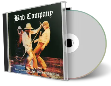 Artwork Cover of Bad Company Compilation CD Albuquerque 1976 Soundboard