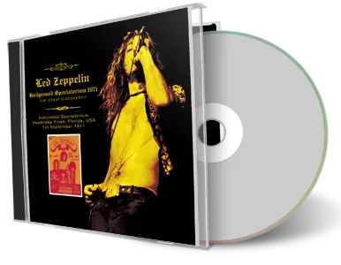 Artwork Cover of Led Zeppelin 1971-09-01 CD Hollywood Audience