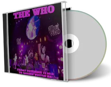 Artwork Cover of The Who 2012-11-16 CD Boston Audience