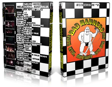 Artwork Cover of Bad Manners 2002-04-13 DVD Melbourne Audience