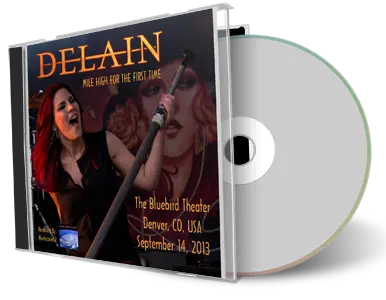 Artwork Cover of Delain 2013-09-14 CD Denver Audience