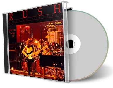 Artwork Cover of Rush 1981-05-17 CD Largo Audience