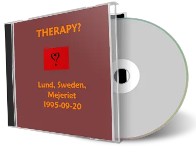 Artwork Cover of Therapy 1995-09-20 CD Lund Audience