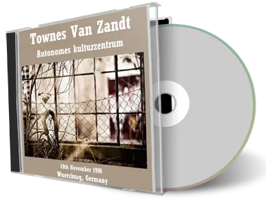 Artwork Cover of Townes Van Zandt 1996-11-19 CD Wuerzburg Audience