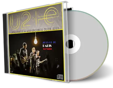 Artwork Cover of U2 2015-11-10 CD Paris Audience