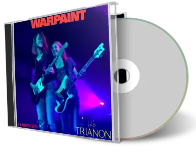 Artwork Cover of Warpaint 2015-03-16 CD Paris Audience