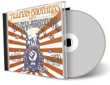 Artwork Cover of Allman Brothers Band Compilation CD Atlanta International Pop Festival 1970 Soundboard
