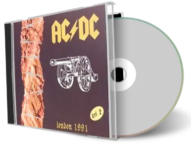 Front cover artwork of Acdc Compilation CD London 1992 Audience