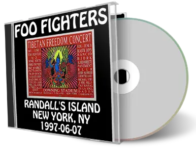 Front cover artwork of Foo Fighters 1997-06-07 CD New York Audience