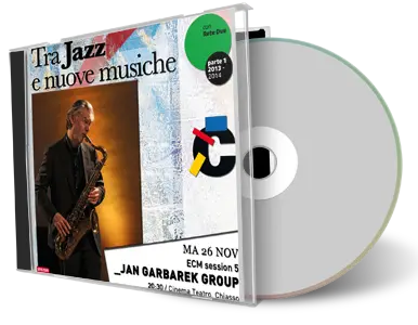 Front cover artwork of Jan Garbarek Quartet 2013-11-26 CD Chiasso Soundboard