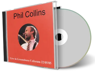 Front cover artwork of Phil Collins 1985-05-22 CD Greensboro Audience