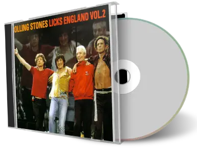 Front cover artwork of Rolling Stones Compilation CD Licks England Vol 2 Audience