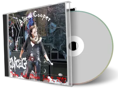 Front cover artwork of Alice Cooper 2012-07-05 CD Tinley Park Audience