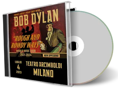 Front cover artwork of Bob Dylan 2023-07-04 CD Milan Audience