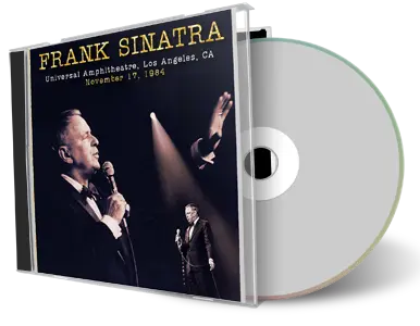 Front cover artwork of Frank Sinatra 1984-11-17 CD Universal City Audience