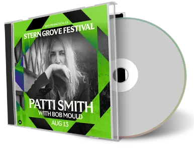 Front cover artwork of Patti Smith 2023-08-13 CD San Francisco Audience