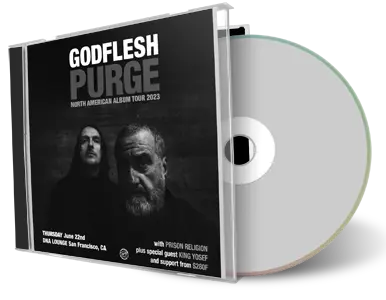 Front cover artwork of Godflesh 2023-06-22 CD San Francisco Audience