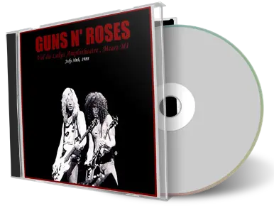 Front cover artwork of Guns N Roses 1988-07-30 CD Mears Audience