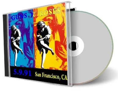 Front cover artwork of Guns N Roses 1991-05-09 CD San Francisco Audience