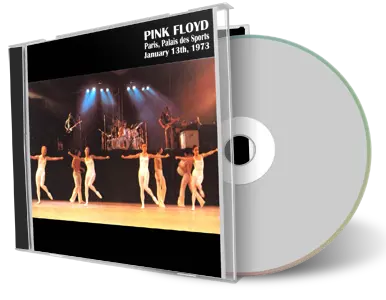 Front cover artwork of Pink Floyd 1973-01-13 CD Paris Audience