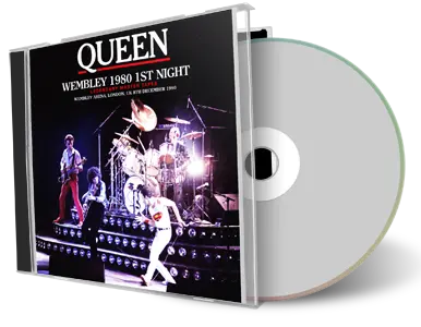 Front cover artwork of Queen 1980-12-08 CD London Audience