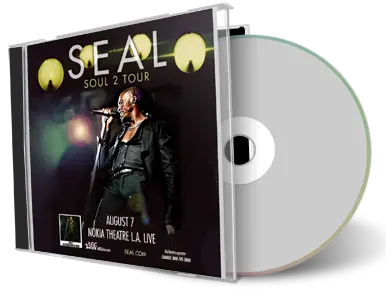 Front cover artwork of Seal 2012-08-07 CD Nokia Theatre Audience