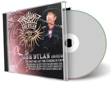 Front cover artwork of Bob Dylan Compilation CD Tokyo 2010 Audience