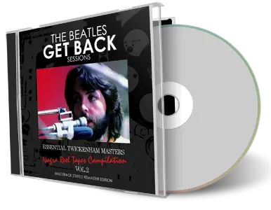 Front cover artwork of The Beatles Compilation CD Get Back Sessions Essential Twickenham Masters Nagra Reel Tapes Compilation Vol. 2 Soundboard