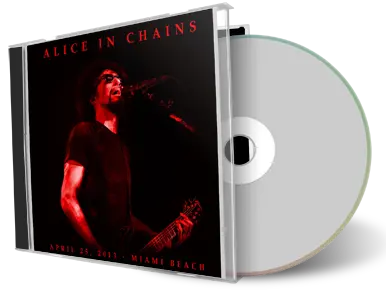 Front cover artwork of Alice In Chains 2013-04-25 CD Miami Beach Audience