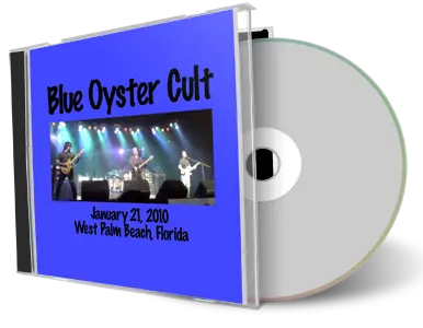 Front cover artwork of Blue Oyster Cult 2010-01-21 CD West Palm Beach Audience