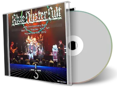 Front cover artwork of Blue Oyster Cult 2012-11-05 CD New York City Audience