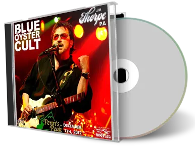 Front cover artwork of Blue Oyster Cult 2012-12-07 CD Jim Thorpe Audience