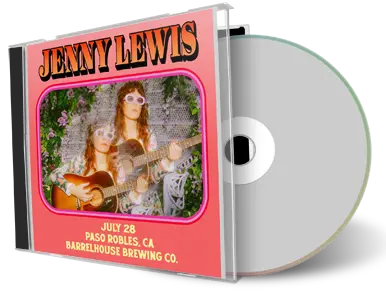 Front cover artwork of Jenny Lewis 2022-07-28 CD Paso Robles Audience