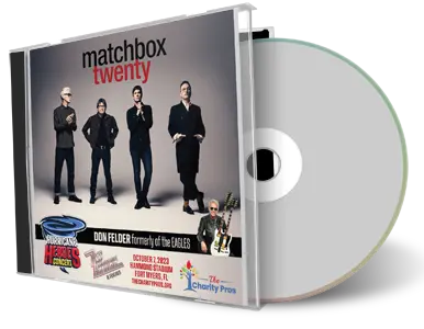 Front cover artwork of Matchbox Twenty 2023-10-07 CD Fort Myers Audience