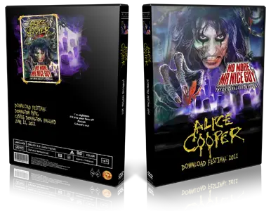 Artwork Cover of Alice Cooper 2011-06-11 DVD Donington Proshot