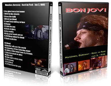 Artwork Cover of Bon Jovi 1995-06-03 DVD Munich Audience